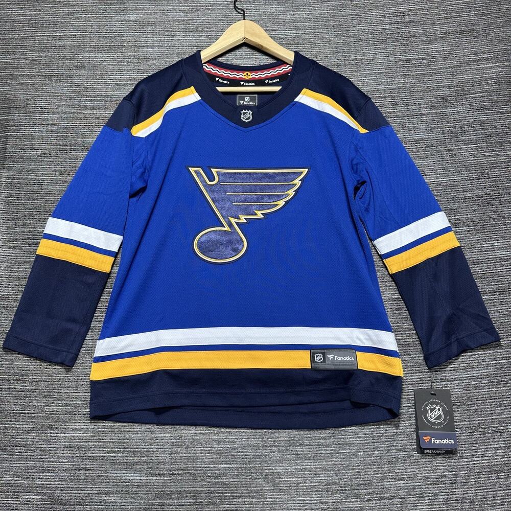 St. Louis Blues Jersey Youth Size L/XL Blue Jersey NHL